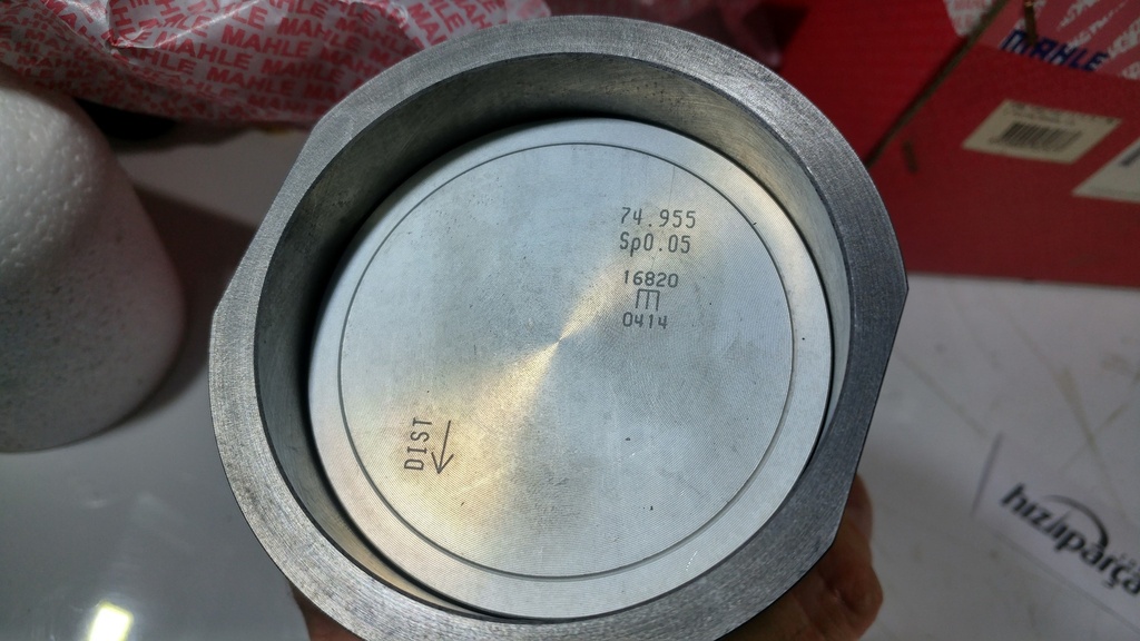 P206 P207 P307 C3 C4 C5 ( 98-10 ) 1.4 Hdi Piston Segman Gömlek Kit Std 73.7