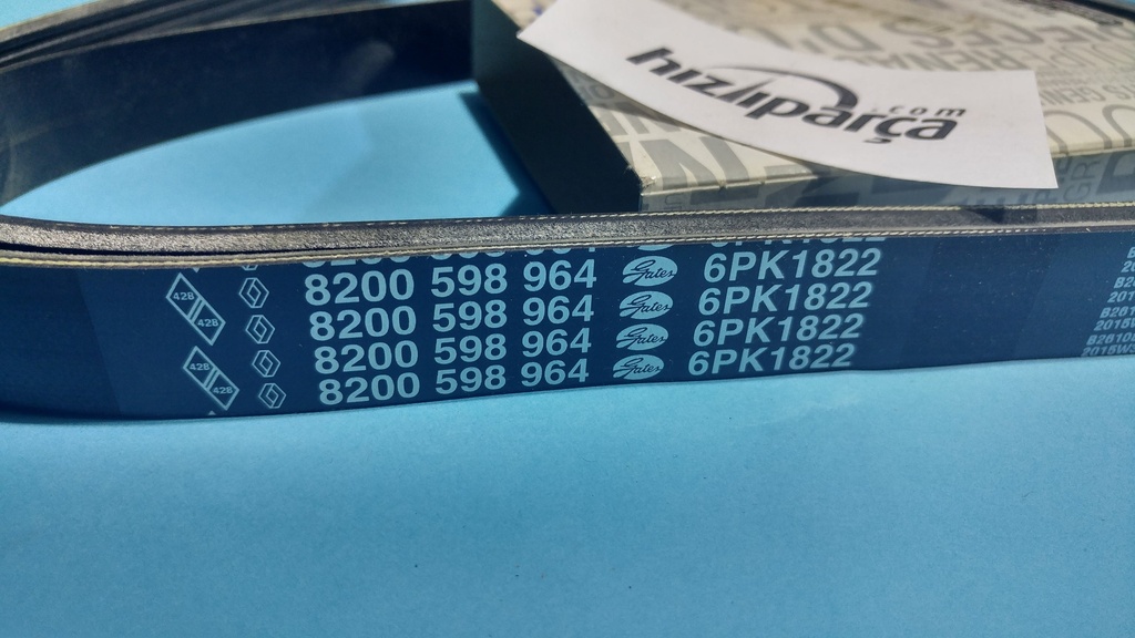 Logan 1.6 8V Alternatör Kayışı 8200598964 Mais