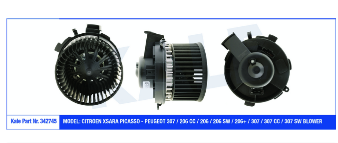 [KLR-342745] P307 01-08 Kalorifer Motoru 6441.N9