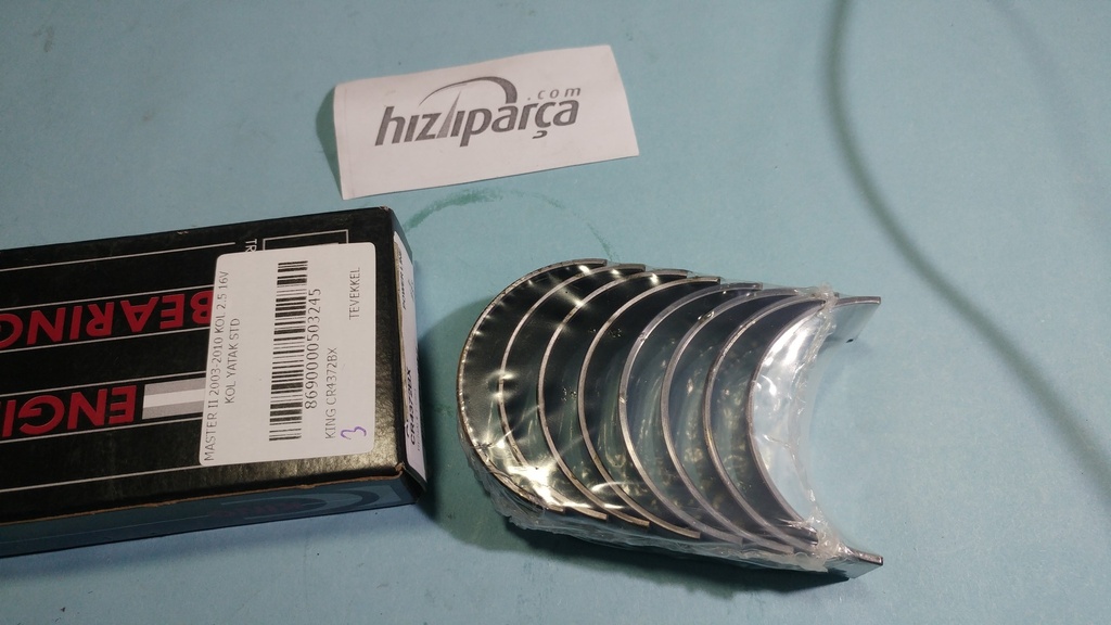 [KING CR4372BX] Master 2 2003-2010 Kol 2.5 16V Kol Yatak Std (Black Güçlendirilmiş)