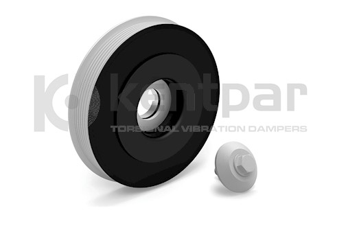 [KENTPAR 152K1261S] P206 P307 C2 C3 Krank Kasnağı Kapalı Tip 1.4 1.6 Hdi 0515.V7
