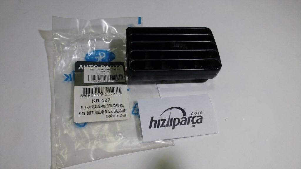 [KAYA KR527] R19 Havalandırma Difizör Orta Sol