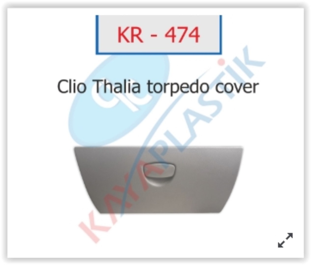 [KAYA KR474] Clio Symbol 2007 - Torpido Kapağı
