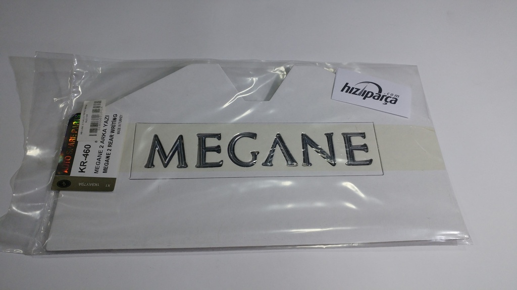Megane 2 Bagaj Yapıştırma Yazı Y.M