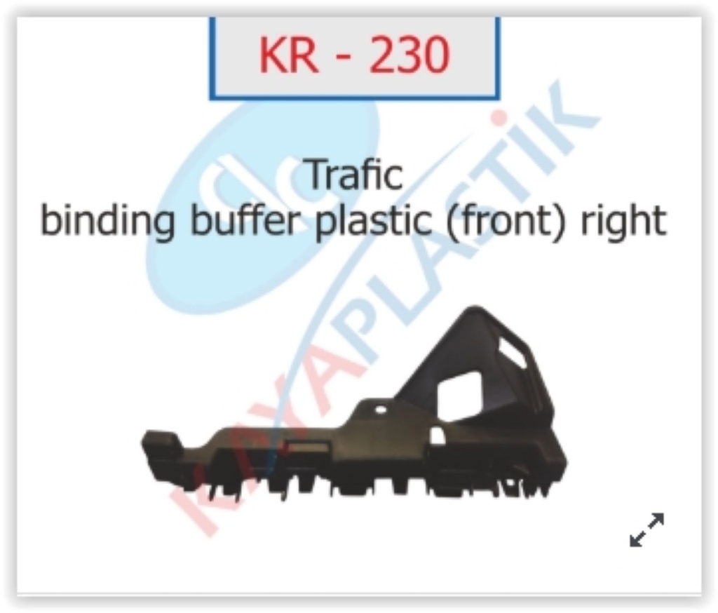 [KAYA KR230] Trafic Ön Tampon Ayağı Sağ 622117405R 620505064R