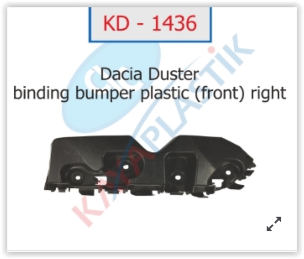 Duster Ön Tampon Ayağı Sağ