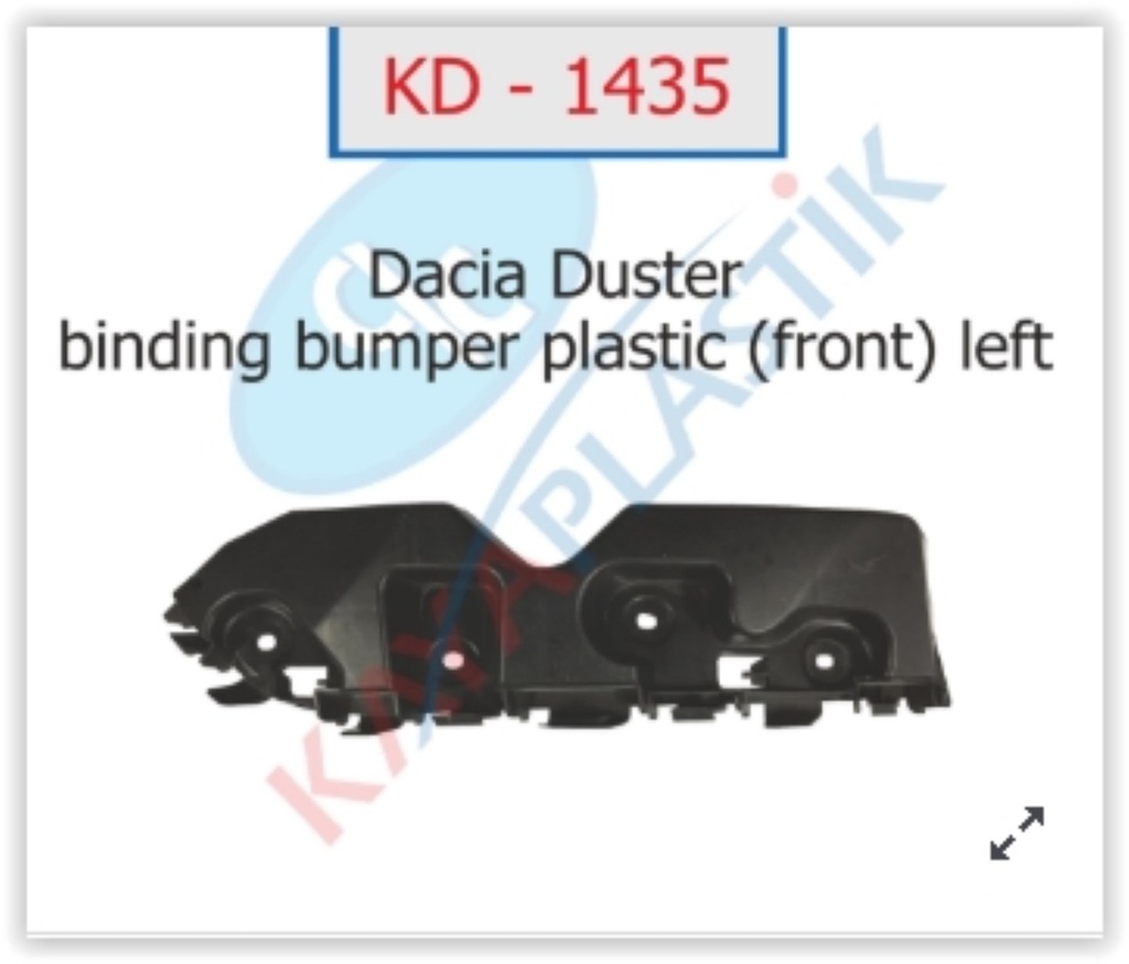 Duster Ön Tampon Ayağı Sol
