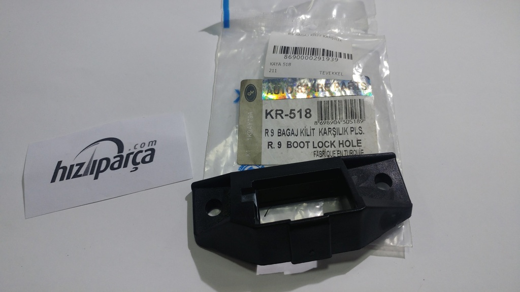 [KAYA 518] R9 Bagaj Kilit Karşılığı
