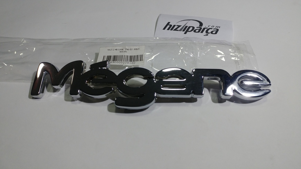 Yazı ( Megane 1 ) Arka Krom 7700845989