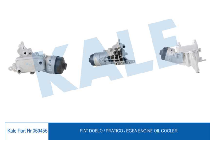 [KALE 350455] Doblo Linea Grande Punto Egea 1.6 2010 Euro 5 Mtj Yağ Soğutucu Komple 55279044