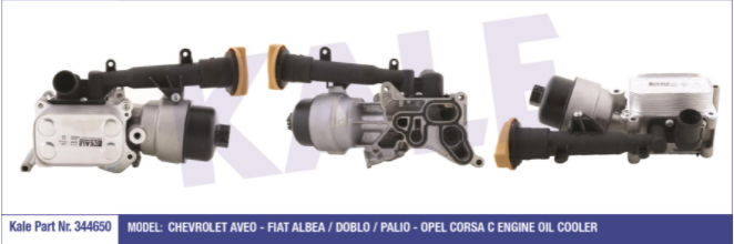 [KALE 344650] Doblo Albea Palio 1.3 Mtj Euro 5 Yağ Soğutucu Yeni Nesil 55238294