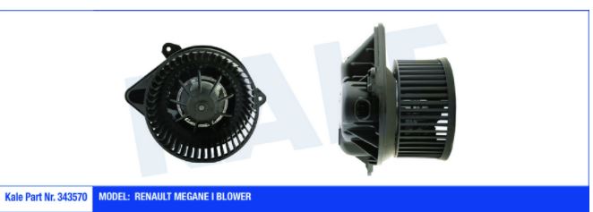 [KALE 343570] Megane 1 Kalorifer Motor Klimalı 7701046058