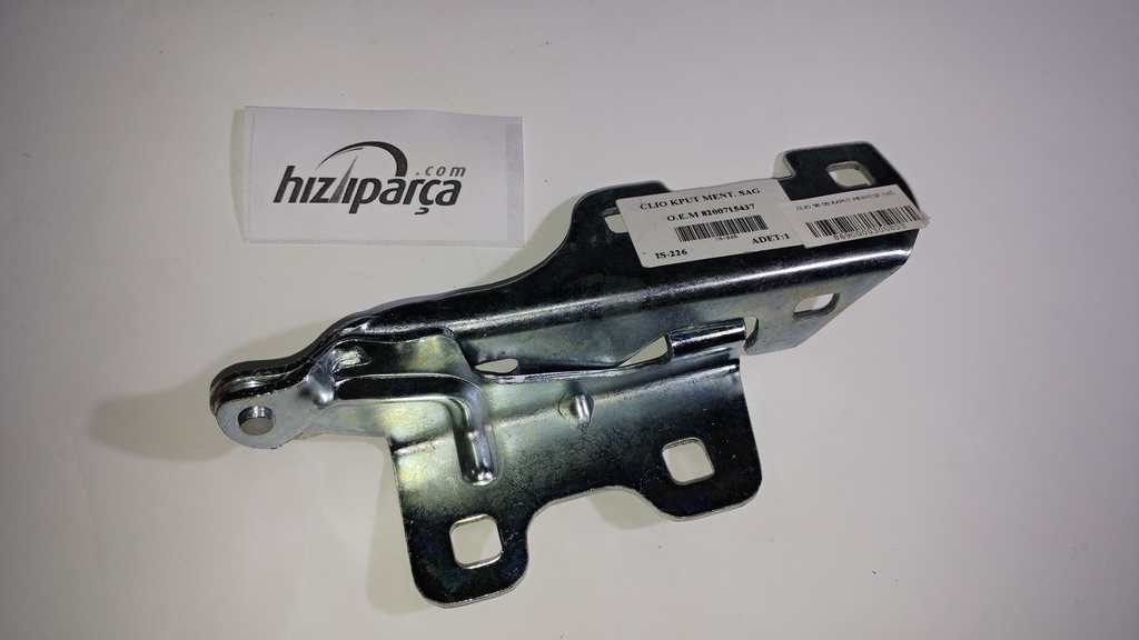 [ISLER 226] Clio 98-08 Kaput Menteşesi Sağ 8200715439