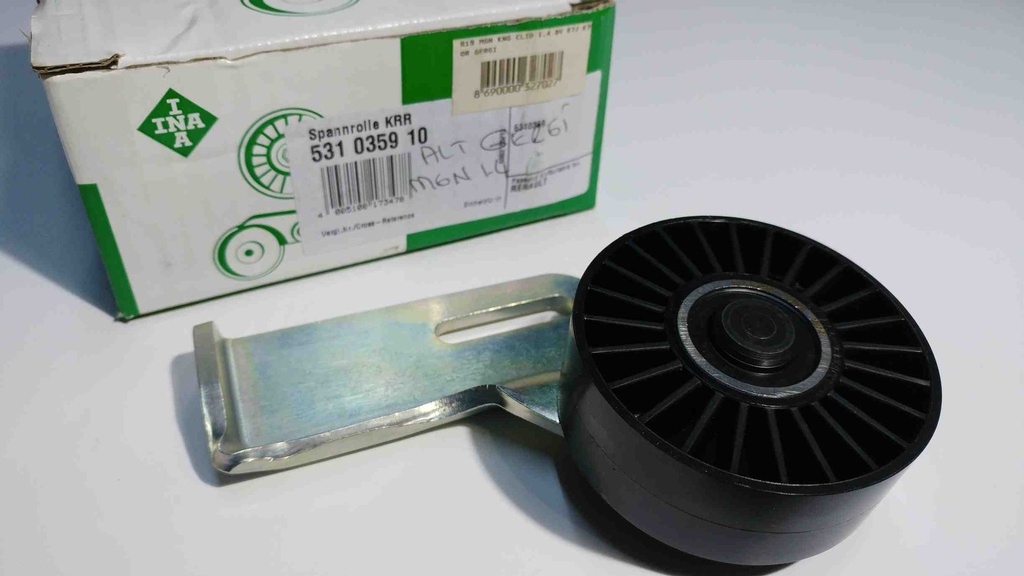 [INAG 531035910] Megane 1 R19 1.6 8V K7M Alternatör Gergi Rulman Plastik 7700273640