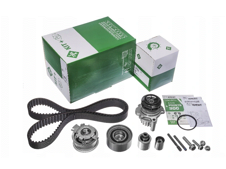 [INA 530050330] Amarok Golf Caddy Passat Transporter Crafter Sprinter 10- T5-T6 2.0 Tdi Egzantirik Kiti (Triger Seti) + Devirdaim 038121011C