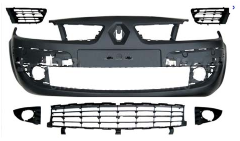 [IKMZ RNMG-04-100] Megane 2 Ön Tampon 06-09 Komple 7701476892