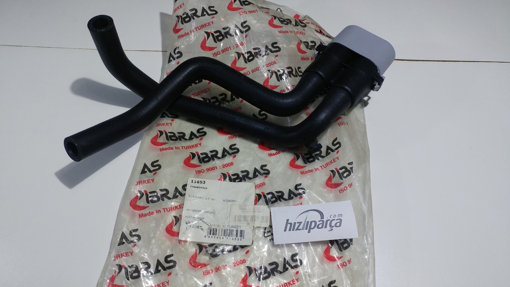 [IBRAS 11653] Laguna 1 95-02 2.0 16V Kalorifer Hortumu 7700834523