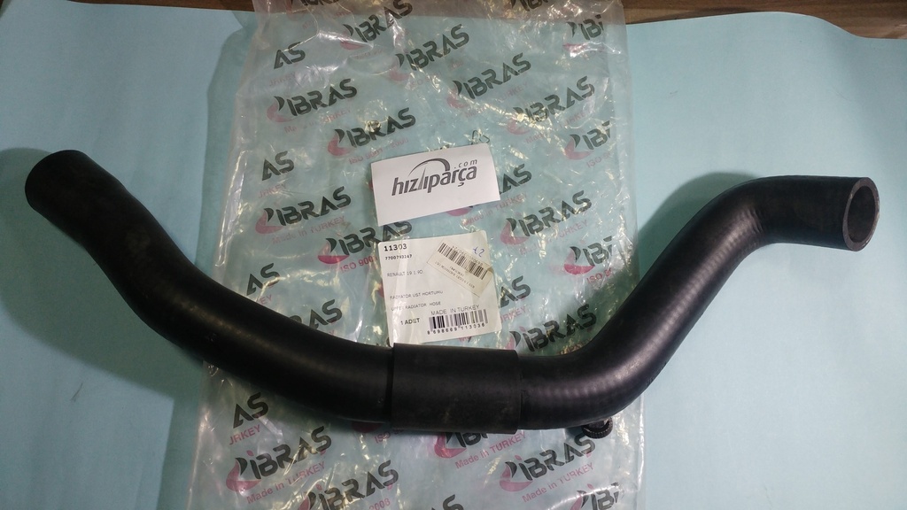 [IBRAS 11303] R19 1.9 Dizel Radyatör Üst Hortumu 7700793247