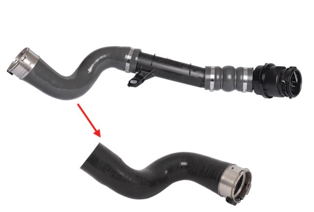 [IBRAS 11196] Duster Clio 4 Turbo Borusu (Hortum) Büyük Plastik Boru Hariç 144602760R