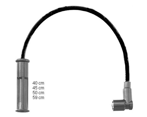[HELLUX HBK.3330] Twingo 1.2 8V D7F Buji Kablosu Takım 7700874109 7700107662