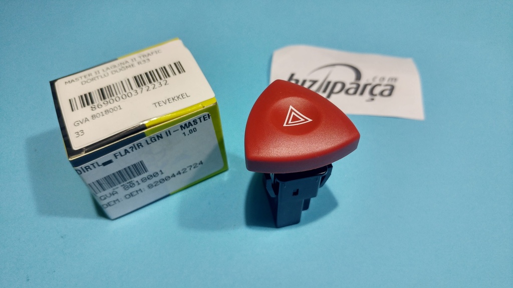 [GVA 8018001] Master 2 Laguna 2 Trafic Dörtlü Düğme 252904889R