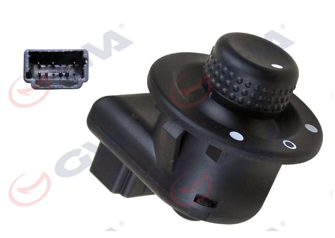 [GVA 8016110] Clio 2 Kango 98-08 Dikiz Ayna Ayar Düğmesi 7700410141