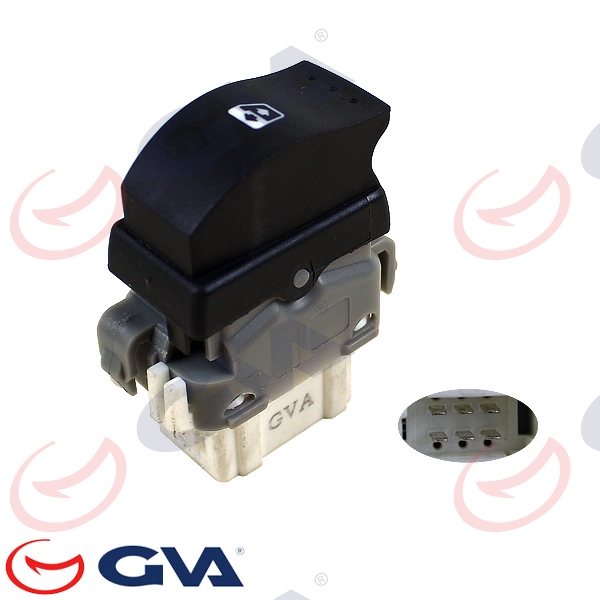 [GVA 8011006] Megane 2 Cam Kaldırma Düğmesi Arka Cam 8200315024