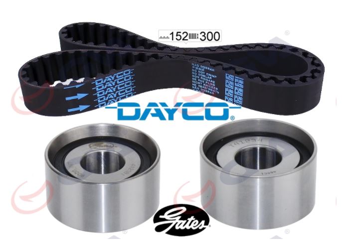 [GVA 59T2715] Master Boxer Jumper Ducato 98-03 2.8 Egzantirik Kiti 152 Diş ( Triger Seti ) 7701471770