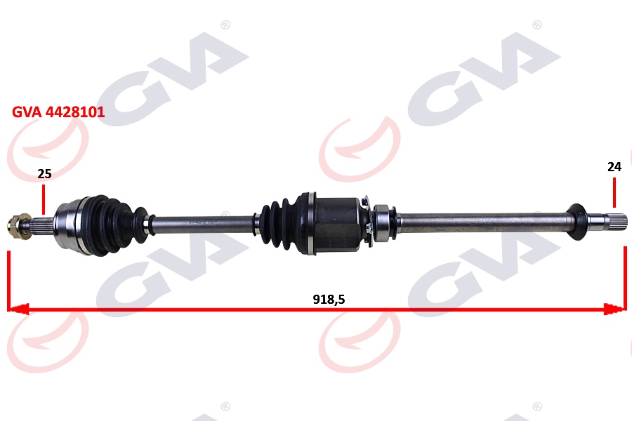 [GVA 4428101] Punto 05- Sağ Aks Komple ( Laleli Milli ) 46308522