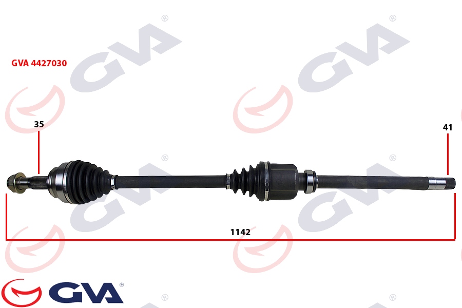 [GVA 4427030] Boxer Jumper Ducato 3 2005- Komple Aks Sağ 3273.Pp