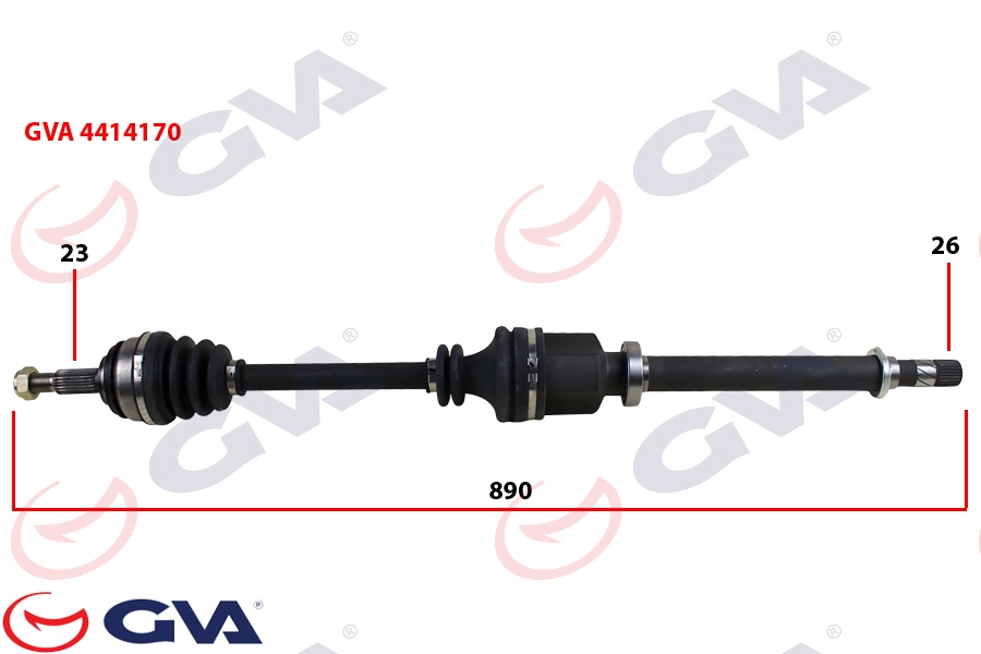 [GVA 4414170] Clio 3 ( 05-12 ) 1.2 16V Komple Aks Sağ 8200378880