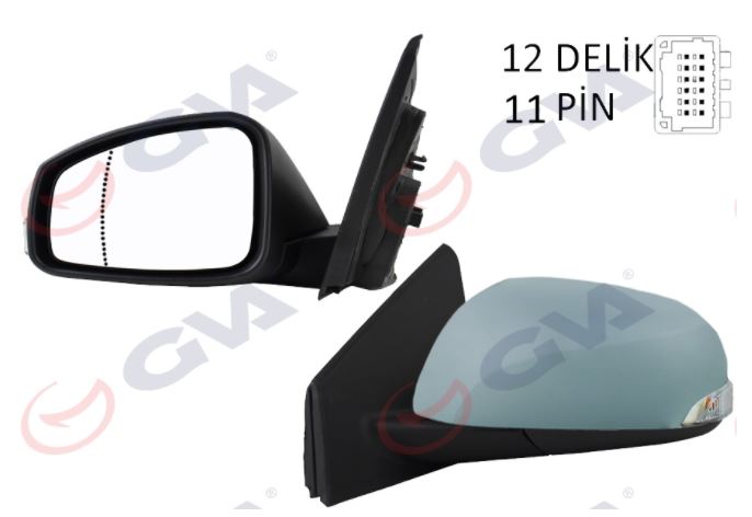 [GVA 1011324] Fluence Megane 3 Dış Dikiz Aynası Sol Elektrikli ( Katlanır ) 963020181R