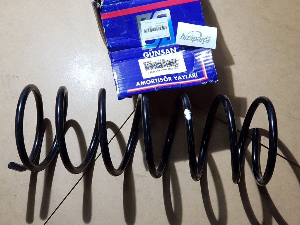 [GUNSAN 020971] R12 Ts Arka Helezon Yayı 7700651971 (Takım)