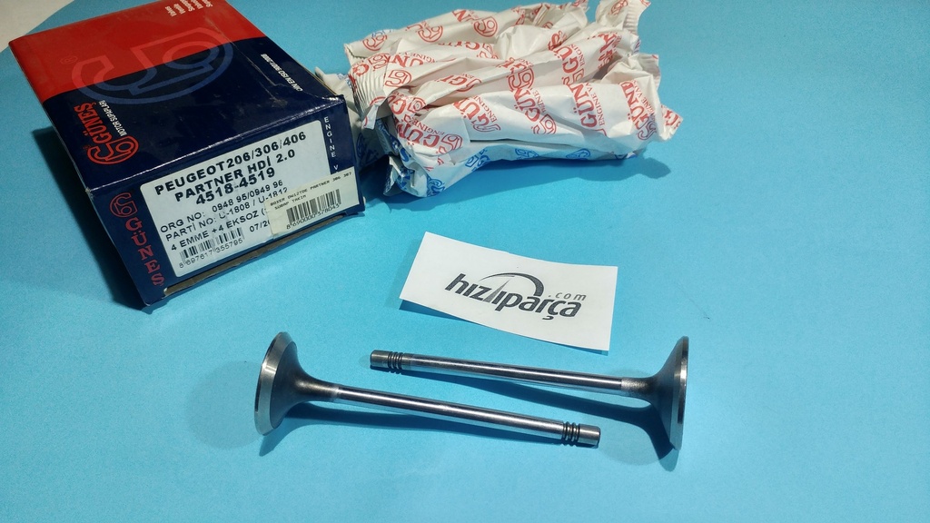 [GUNES 4518-4519] Boxer Partner P307 P607 2.0 8V Hdi Sübap Takım 0948.95