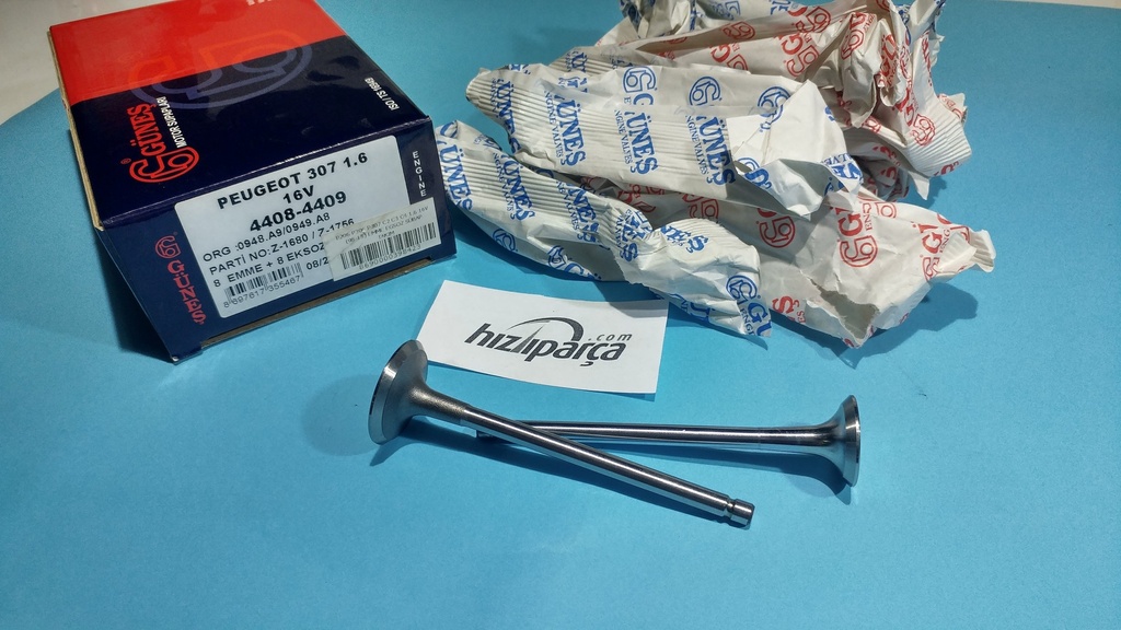 [GUNES 4408-4409] P206 P306 P307 C2 C3 C4 1.6 16V (98-13) Emme Egsoz Sübap Takım