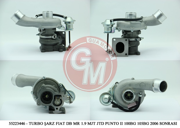 [GUA 40615] Doblo Bravo Marea Punto Stilo 06- 1.9 Jtd Komple Turbo