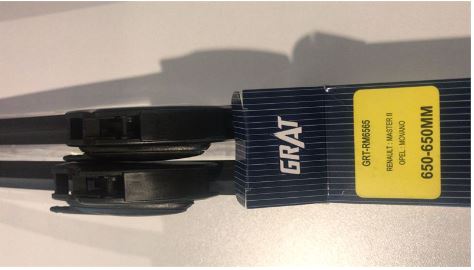 [GRT-RM6565] Master 2 2003-2010 Silecek Süpürgesi 2 Adet Takım ( Fıskiyeli ) 7711220954