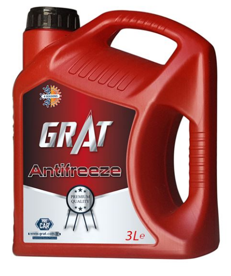 [GRT 821200] Antifiriz Kırmızı 3 Lt Organik