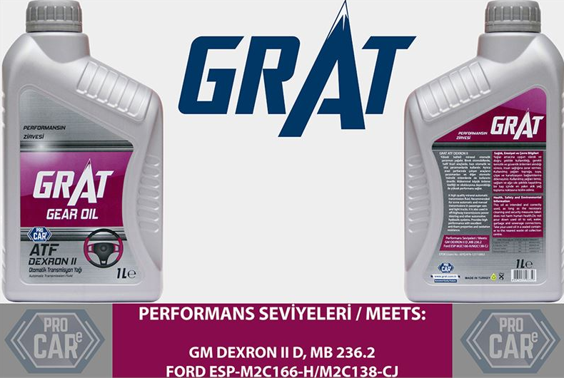 [GRT-600021] Hidrolik Direksiyon Yağı 2 Atf 1Lt