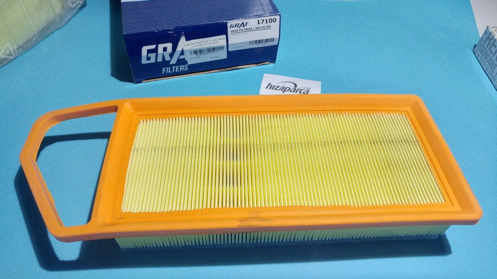 [GRT-17100] P206 P307 P308 C3 C4 1.4 Hdi ( 98-08 ) Hdi Hava Filtresi (Çanta)