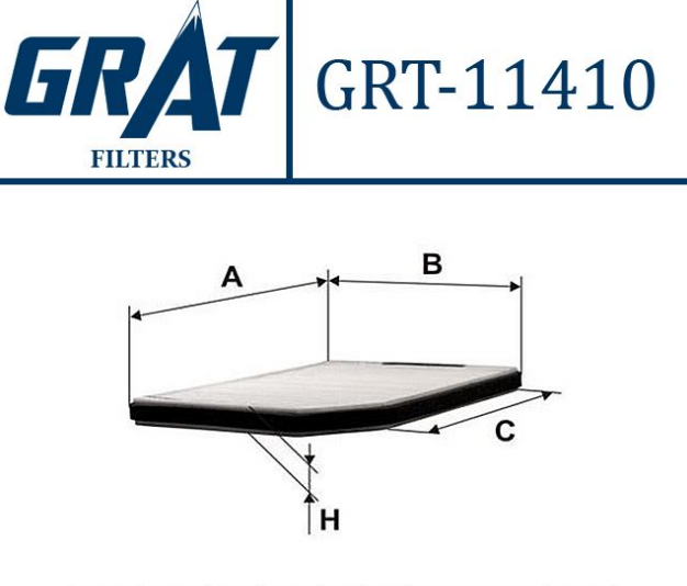 [GRT-11410] Laguna 1 95-02 Polen Filtresi 7700834816