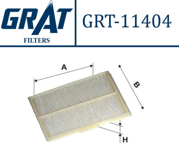 [GRT-11404] Megane 1 1996-2002 Polen Filtresi 7700424093