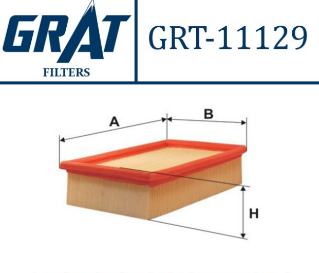 [GRT 11129] Laguna 1 95-02 Hava Filtresi
