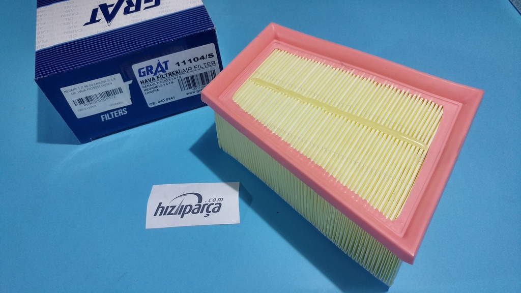 [GRT-11104/S] Megane 1 96-02 Laguna 2 1.6 16V Hava Filtresi Üçgen