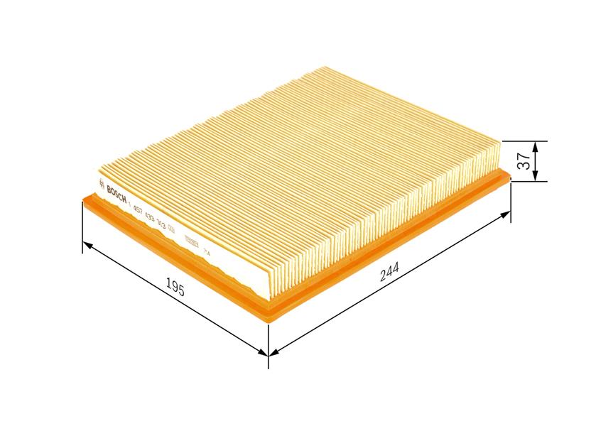 [GRT-10106] Palio Doblo Siena 1.4 1.2 16V 8V Hava Filtresi 71754230
