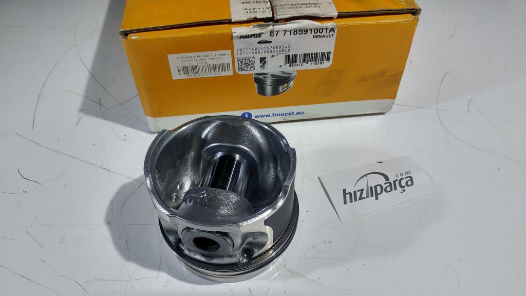 [GOETZE 877185910010AG] Clio Kango Megane 2 1.5 K9K Piston Segman 1Mm %20 Düşük (76Mm)