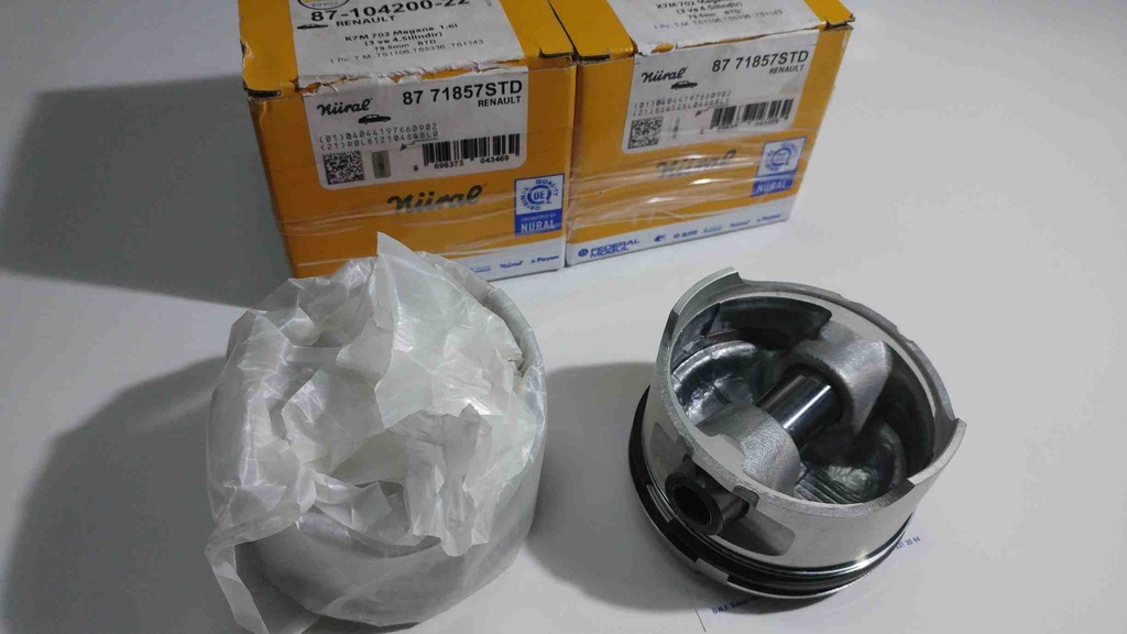 [GOETZE 8771857STD000G] R19 Megane 1 1.6 8V K7m Piston Segman Std 3.4 Silindir (2 Adet)