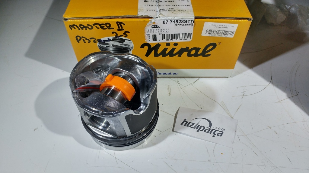 [GOETZE 8771828STD000G] Master 2 2003-2010 2.5 16V Piston Segman