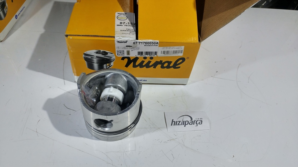 [GOETZE 87717600050000AG] Partner Berlingo 1.9 Xud9 1996-2003 Piston Segman 0.50