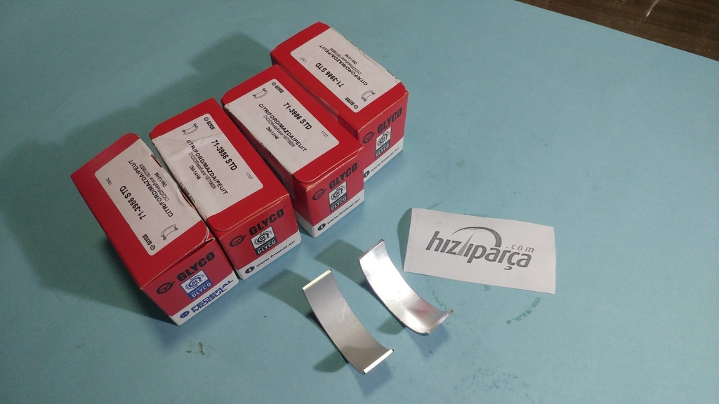 [GLYCO 713986 STD] P206 P207 P307 C3 C4 C5 ( 98-10 ) 1.4 Hdi Kol Yatak Std Takım